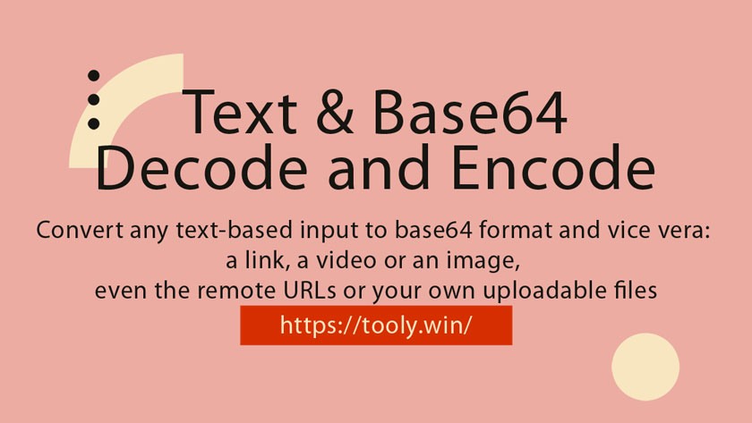 Text And Base64 Decode And Encode Toolywin